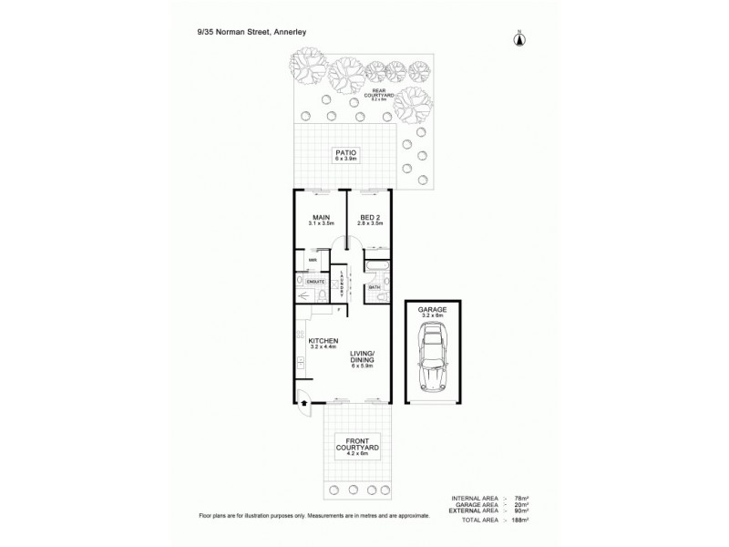 9/35 Norman Street, Annerley QLD 4103 Floorplan