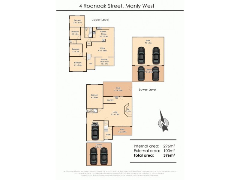 4 Roanoak Street, Manly West QLD 4179 Floorplan
