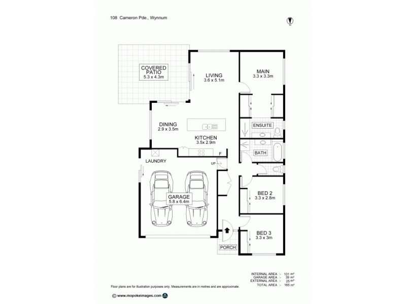 108 Cameron Parade, Wynnum QLD 4178 Floorplan