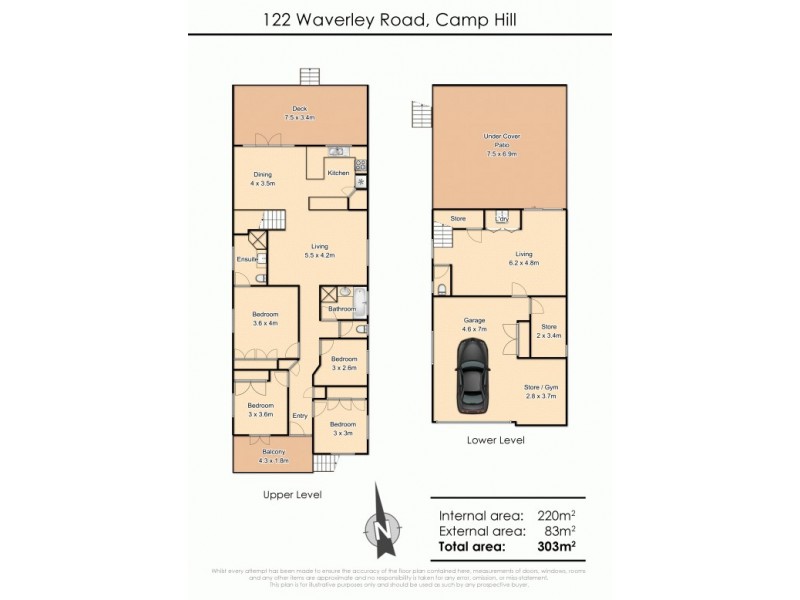 122 Waverley Road, Camp Hill QLD 4152 Floorplan
