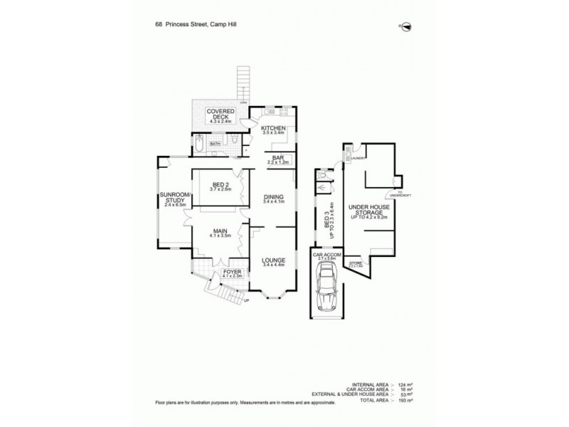 68 Princess Street, Camp Hill QLD 4152 Floorplan