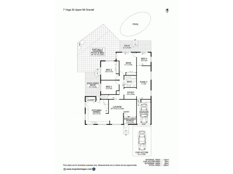 7 Vega Street, Upper Mount Gravatt QLD 4122 Floorplan