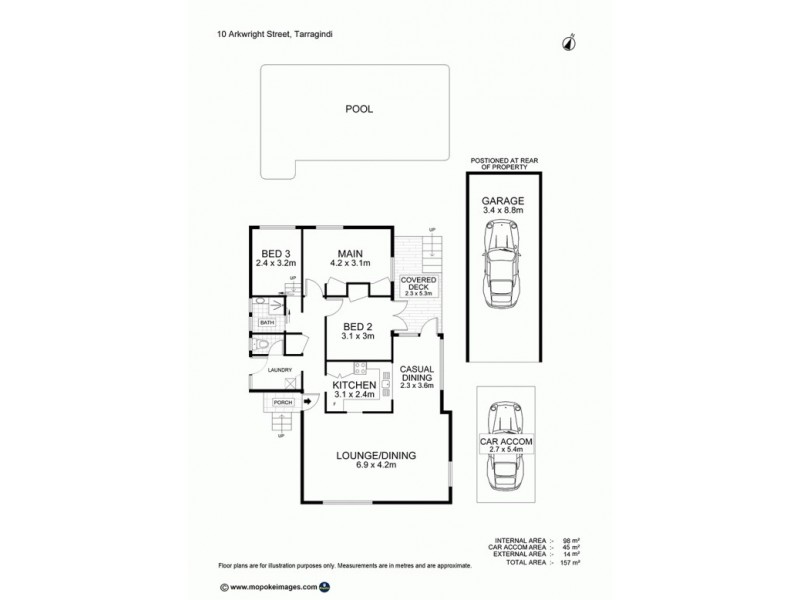 10 Arkwright Street, Tarragindi QLD 4121 Floorplan