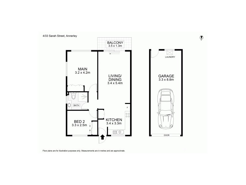 4/33 Sarah Street, Annerley QLD 4103 Floorplan