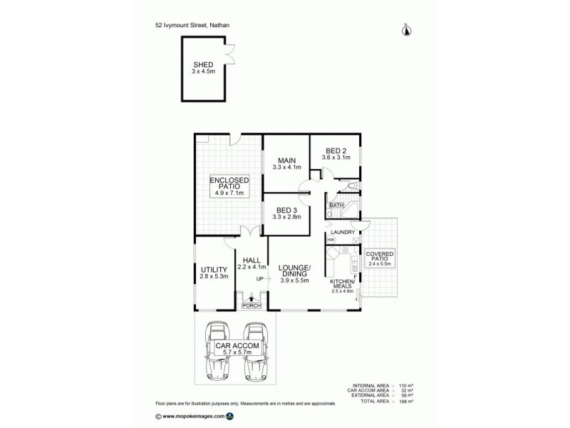 52 Ivymount Street, Nathan QLD 4111 Floorplan