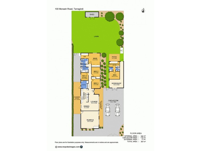 100 Monash Road, Tarragindi QLD 4121 Floorplan