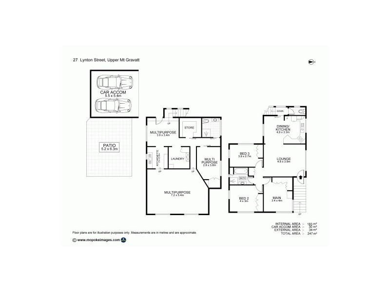 27 Lynton Street, Upper Mount Gravatt QLD 4122 Floorplan