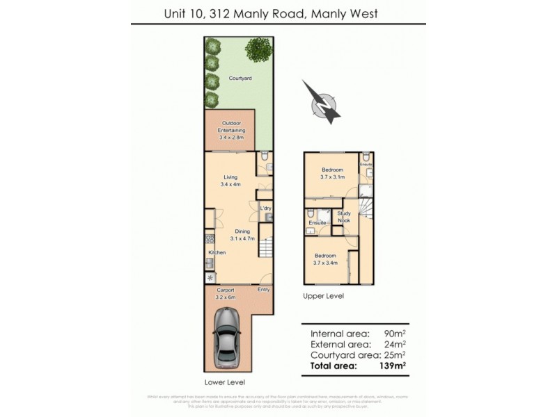 10/312 Manly Road, Manly West QLD 4179 Floorplan