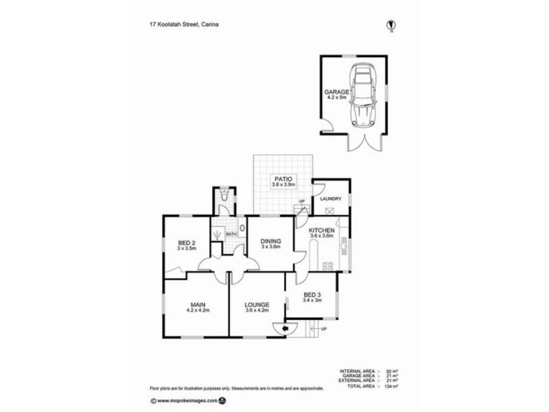 17 Koolatah Street, Carina QLD 4152 Floorplan