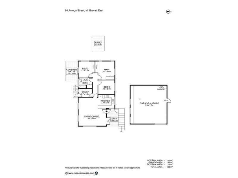 64 Amega Street, Mount Gravatt East QLD 4122 Floorplan