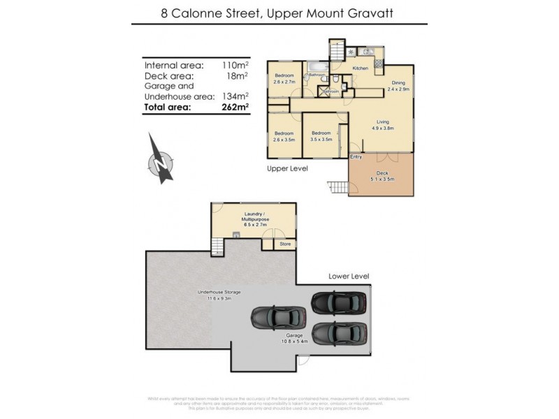 8 Calonne Street, Upper Mount Gravatt QLD 4122 Floorplan