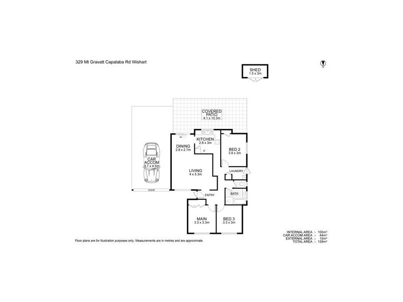 329 Mt Gravatt-Capalaba Road, Wishart QLD 4122 Floorplan