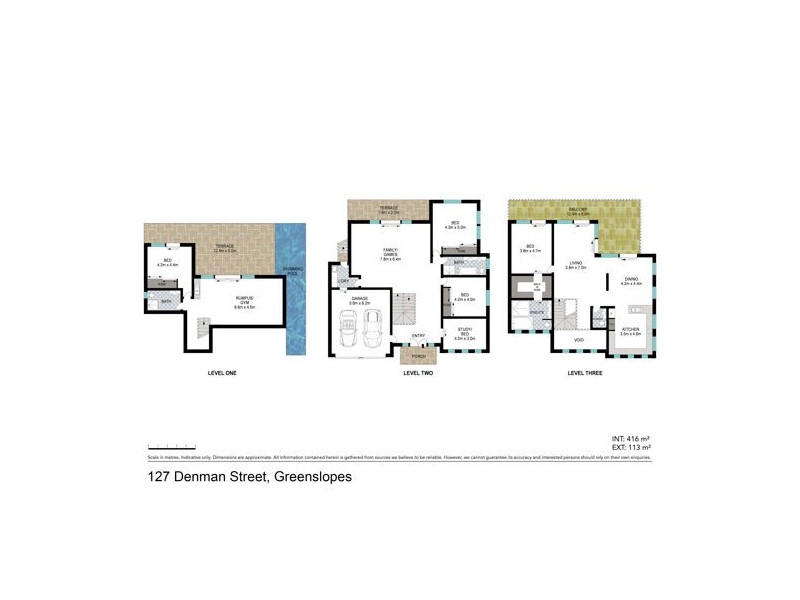 127 Denman Street, Greenslopes QLD 4120 Floorplan