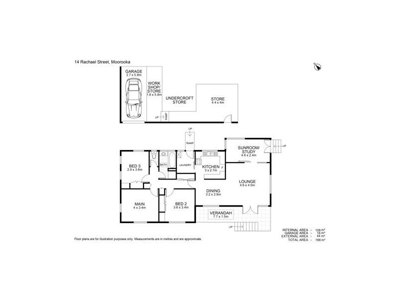14 Rachael St, Moorooka QLD 4105 Floorplan