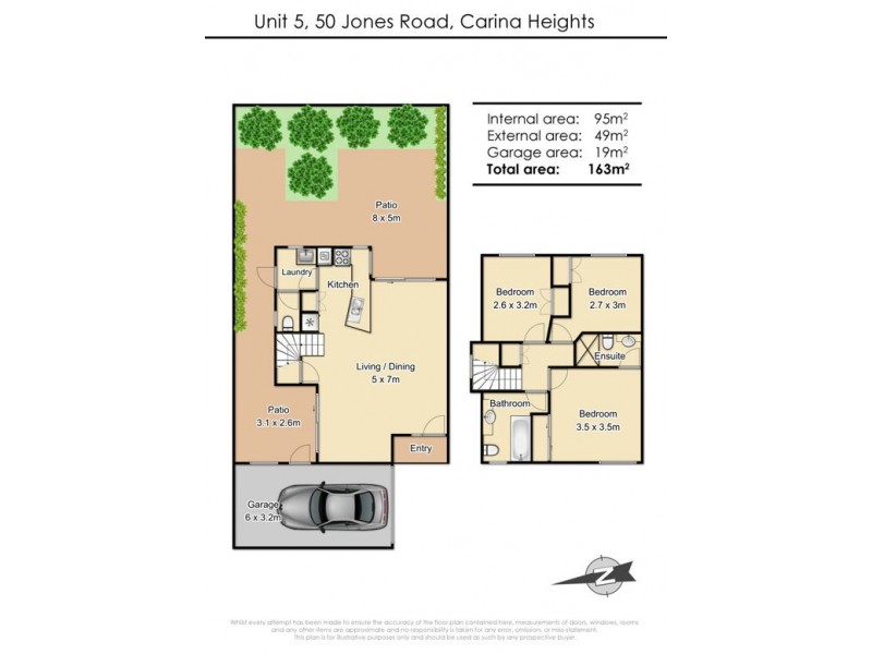 5/50 Jones Road, Carina Heights QLD 4152 Floorplan