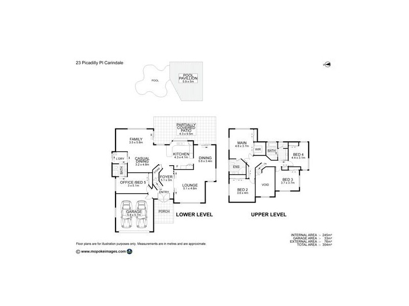 23 Piccadilly Place, Carindale QLD 4152 Floorplan