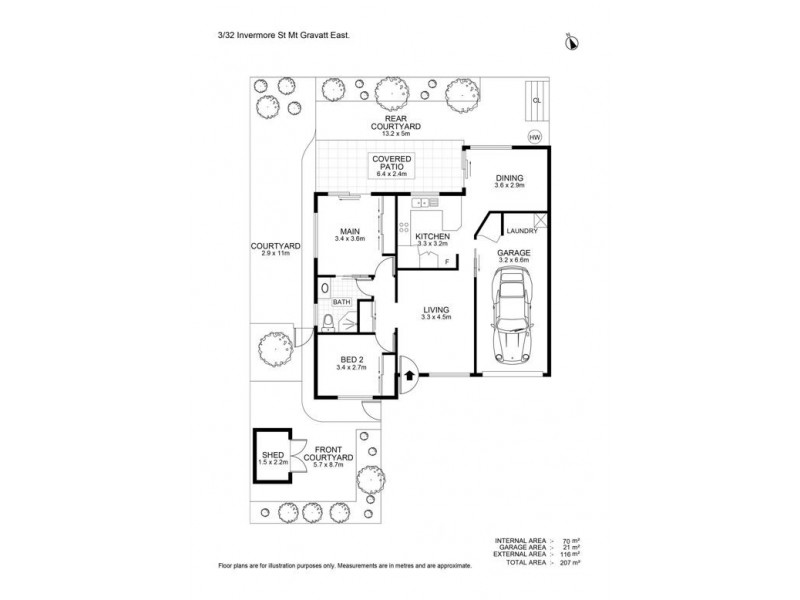 3/32 Invermore Street, Mount Gravatt East QLD 4122 Floorplan