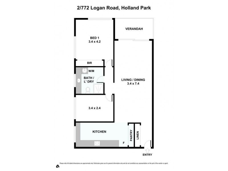 2/772 Logan Road, Holland Park QLD 4121 Floorplan