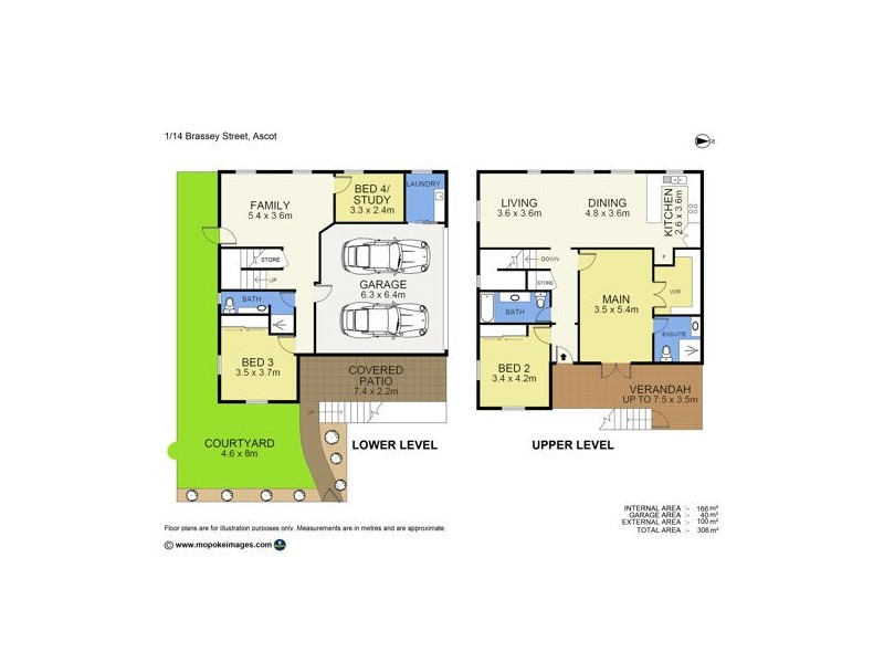 1/14 Brassey St, Ascot QLD 4007 Floorplan
