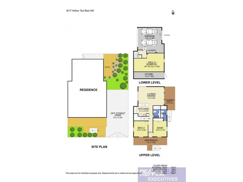8/17 Arthur Terrace, Red Hill QLD 4059 Floorplan
