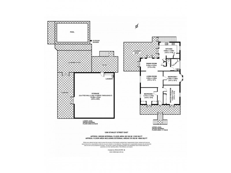 1208 Stanley Street East, Coorparoo QLD 4151 Floorplan