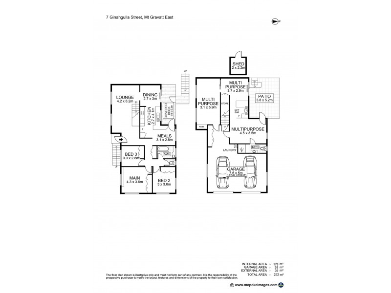 7 Ginahgulla Street, Mount Gravatt East QLD 4122 Floorplan