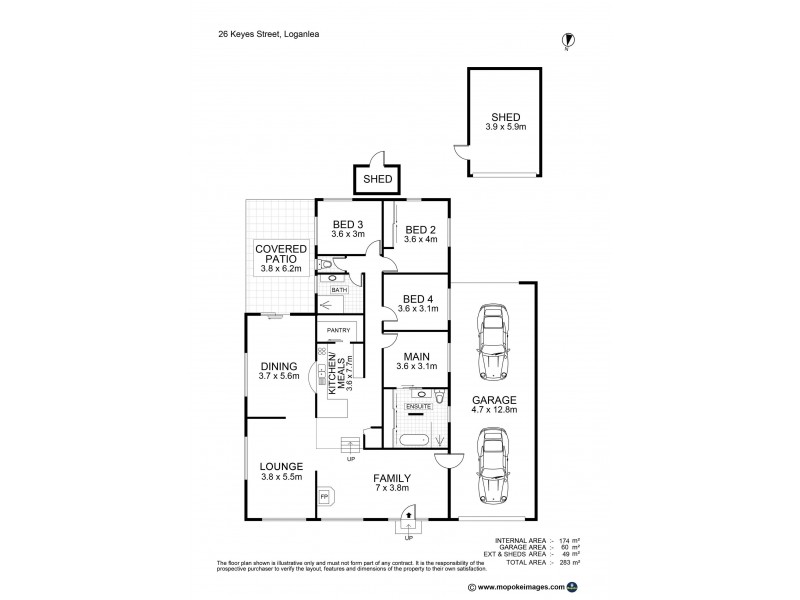 26 Keyes Street, Loganlea QLD 4131 Floorplan
