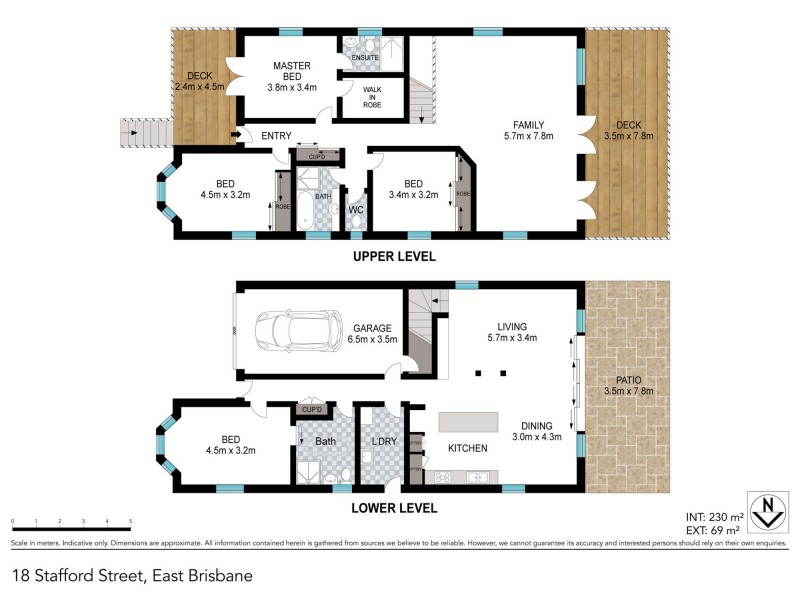 18 Stafford Street, East Brisbane QLD 4169 Floorplan