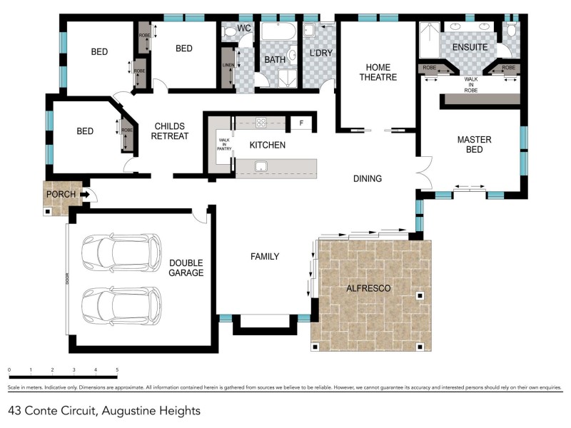 43 Conte Circuit, Augustine Heights QLD 4300 Floorplan