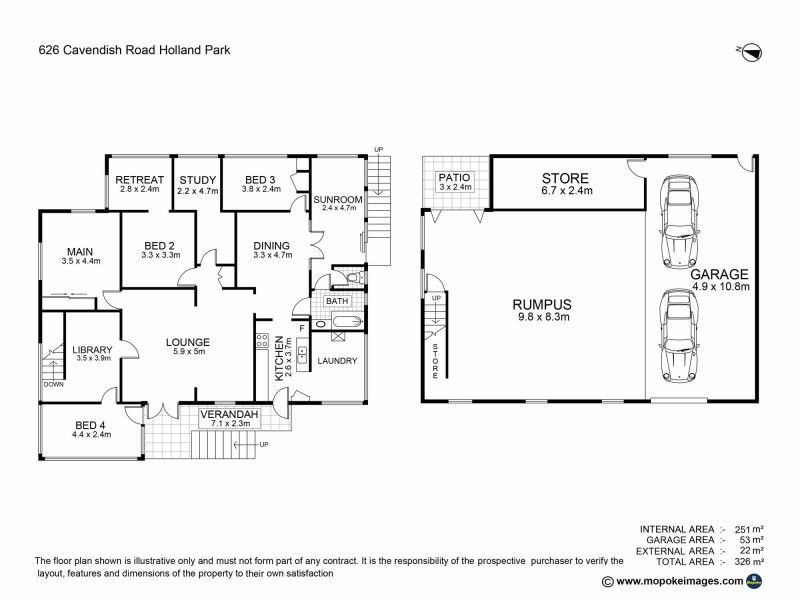 626 Cavendish Road, Holland Park QLD 4121 Floorplan