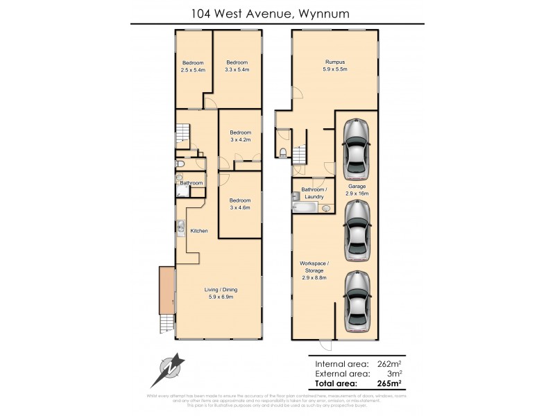 104 West Avenue, Wynnum QLD 4178 Floorplan