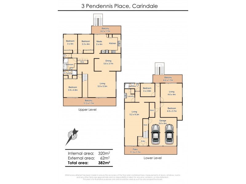 3 Pendennis Place, Carindale QLD 4152 Floorplan