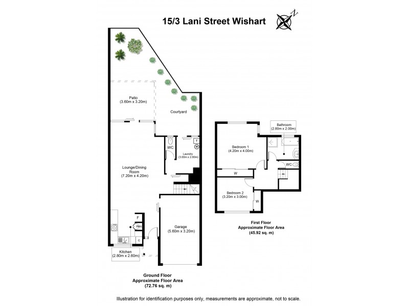 15/3 Lani Street, Wishart QLD 4122 Floorplan
