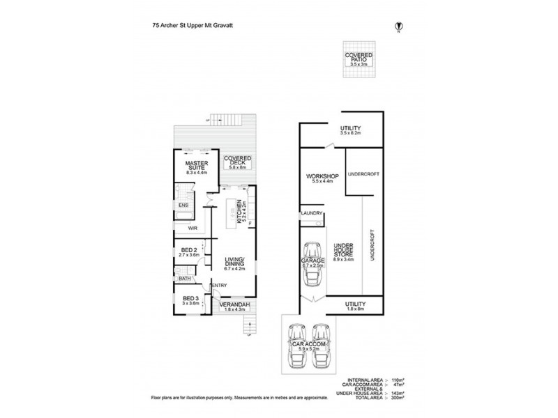 75 Archer Street, Upper Mount Gravatt QLD 4122 Floorplan