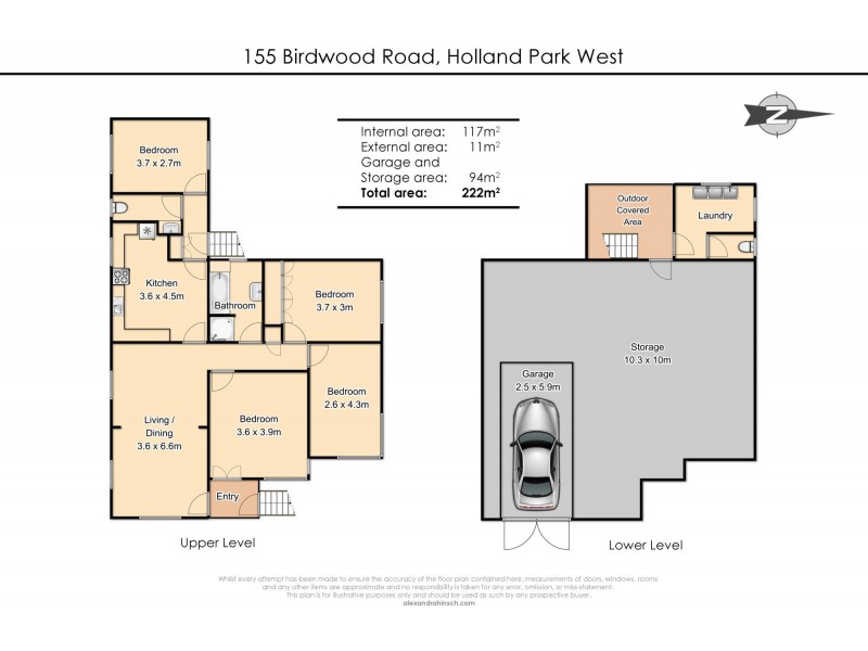 155 Birdwood Road, Holland Park West QLD 4121 Floorplan