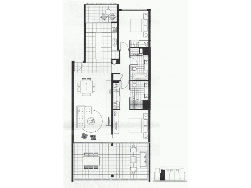 233/16 Waterline Crescent, Bulimba QLD 4171 Floorplan