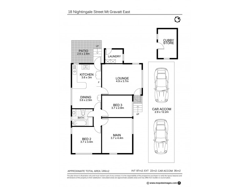 18 Nightingale Street, Mount Gravatt East QLD 4122 Floorplan