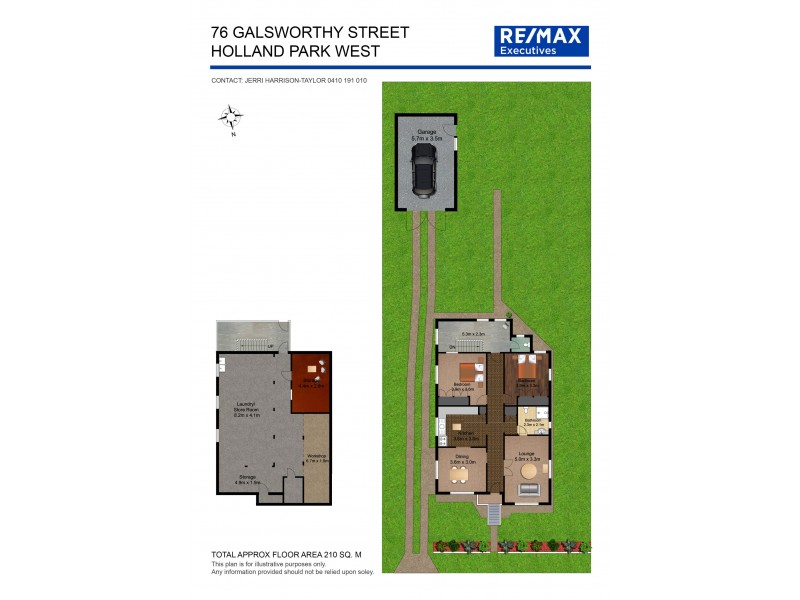 76 Galsworthy Street, Holland Park West QLD 4121 Floorplan