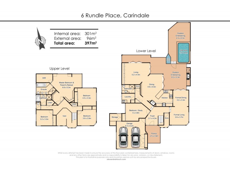 6 Rundle Place, Carindale QLD 4152 Floorplan