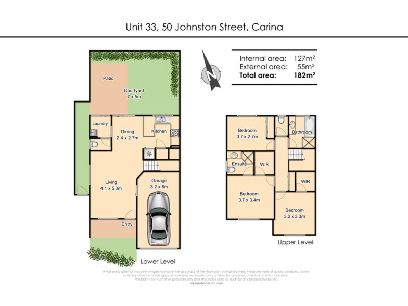 33/50 Johnston Street, Carina QLD 4152 Floorplan