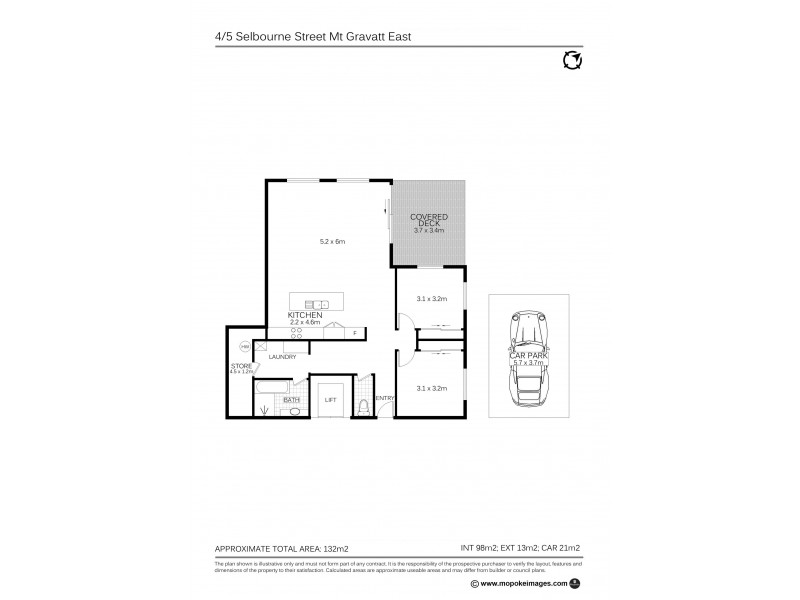 4/5 Selbourne St, Mount Gravatt East QLD 4122 Floorplan