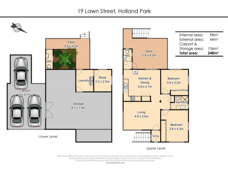 19 Lawn Street, Holland Park QLD 4121 Floorplan