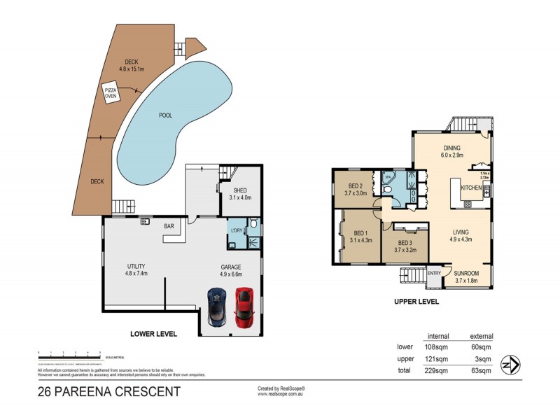 26 Pareena Cres, Mansfield QLD 4122 Floorplan