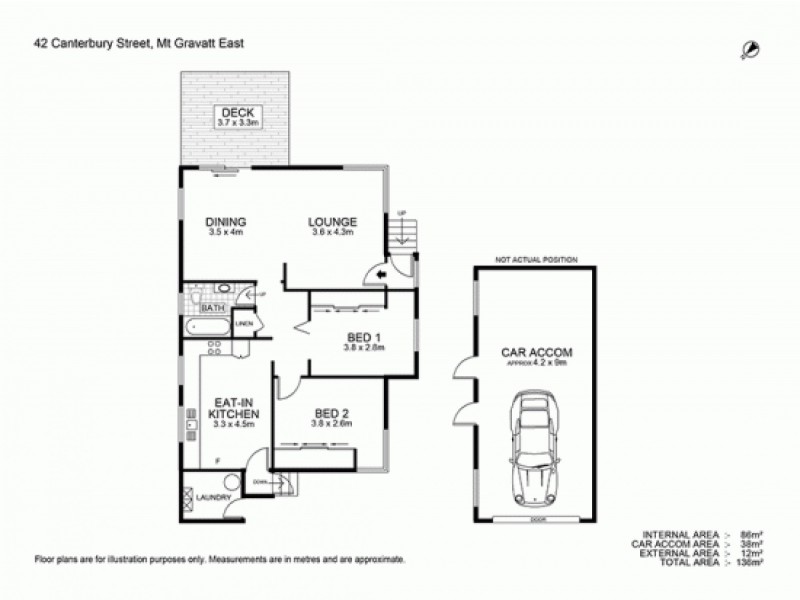 42 Canterbury Street, Mount Gravatt East QLD 4122 Floorplan