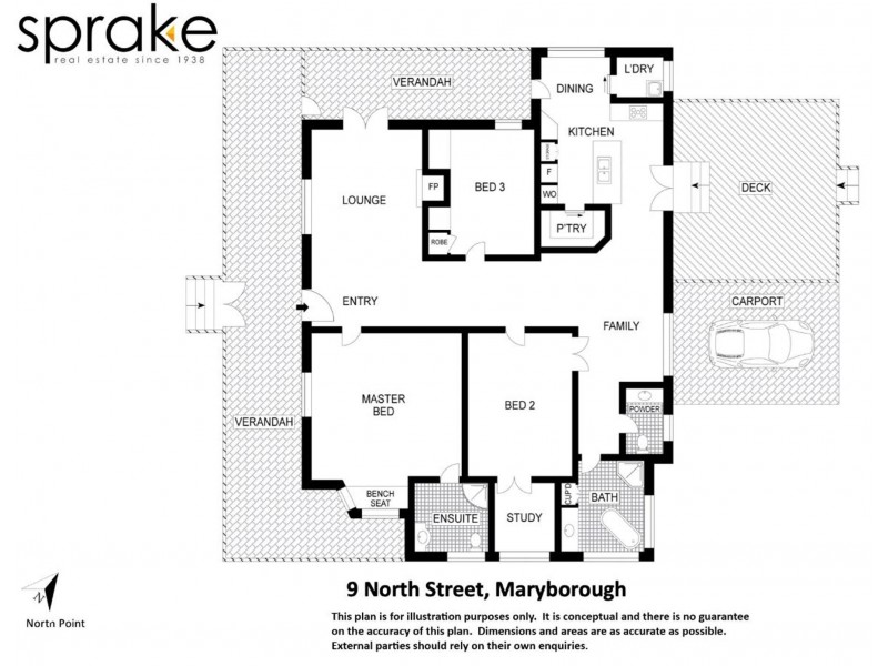 9 North Street, Maryborough QLD 4650 Floorplan