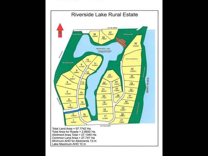 Riverside Lakes Rural Estate Mary River Drive, Maryborough QLD 4650