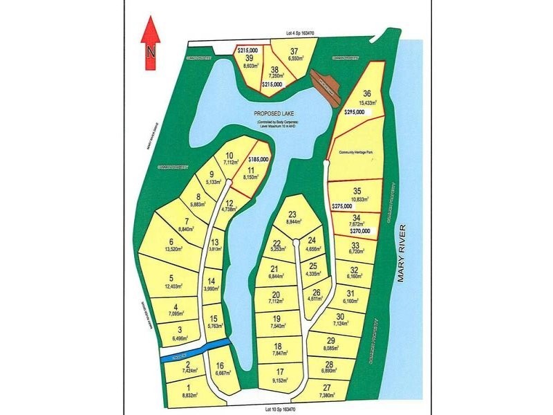 11,34,35,36,38, Riverside Lake Rural Estate, Maryborough QLD 4650 the