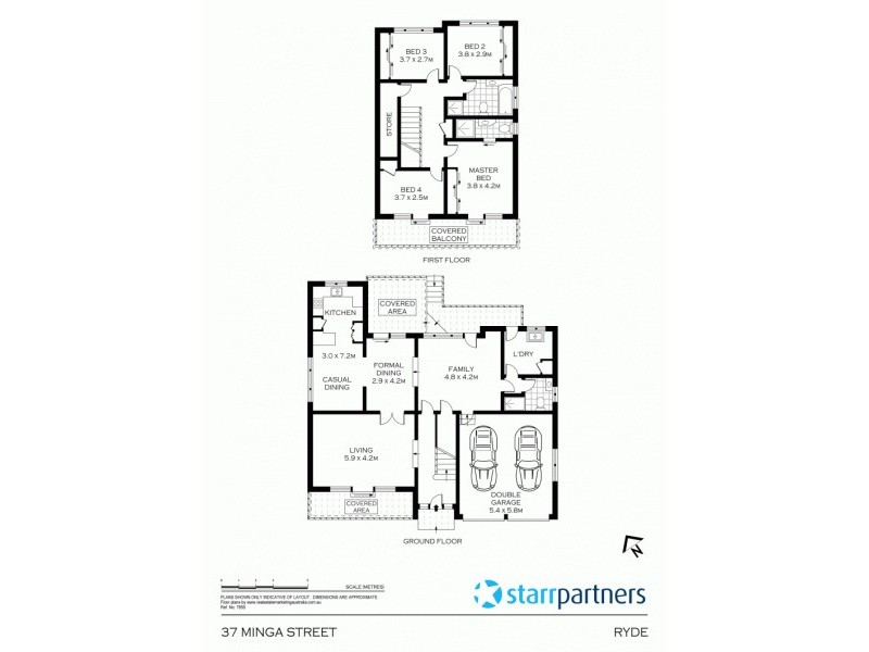 37 Minga St, Ryde NSW 2112 Floorplan