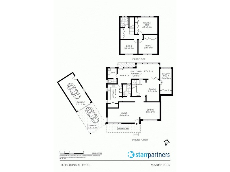 10 Burns St, Marsfield NSW 2122 Floorplan