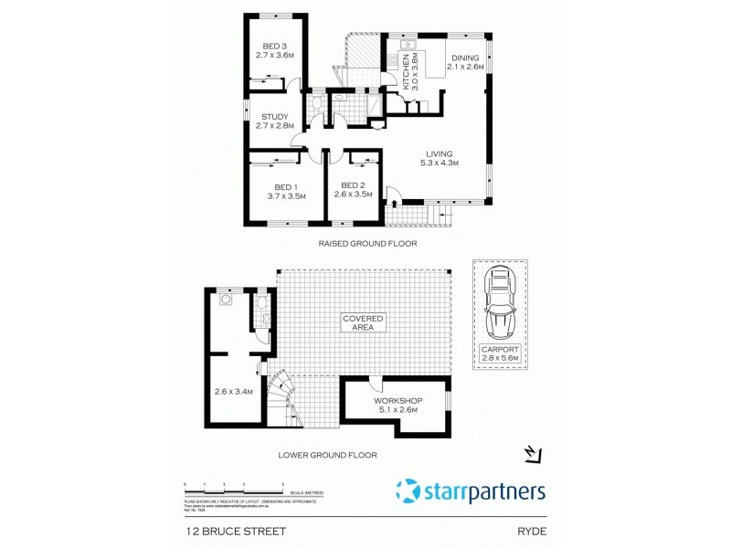 12 Bruce St, Ryde NSW 2112 Floorplan